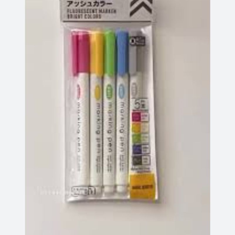 

Fluorescent Marker Bright Colors