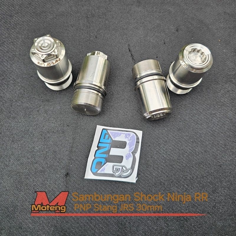 peninggi sambungan shock Ninja RR stainless PNP stang JRS RGR ONE B