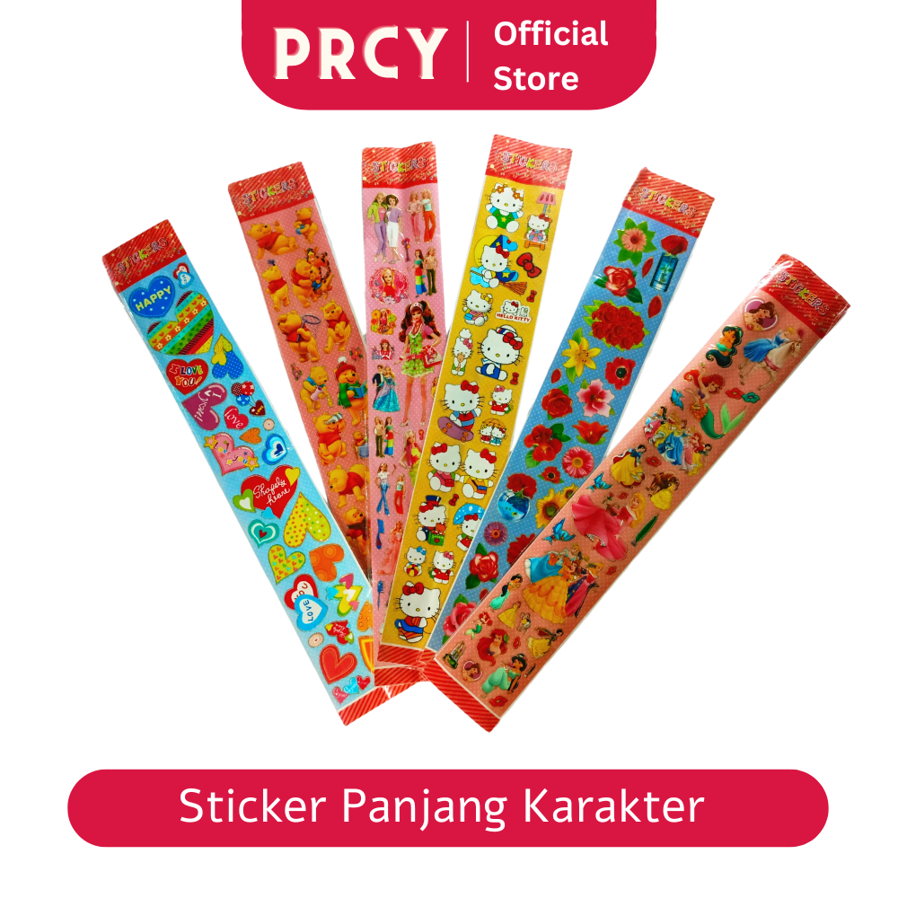 

Stiker Panjang Karakter Motif Cewek Anak Perempuan Sticker Murah Tempel Mainan Gambar Tempel
