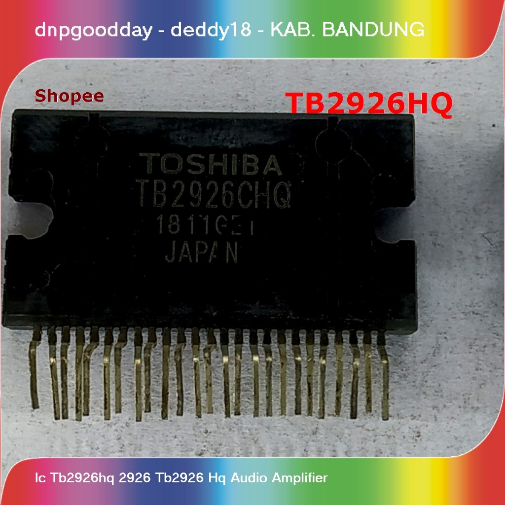 ic tb2926hq 2926 tb2926 hq audio amplifier