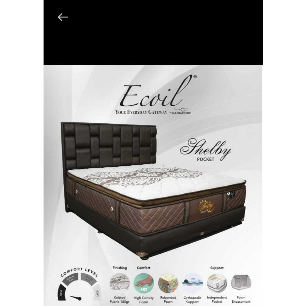 Springbed Kangaroo Shelby Pocket Latex