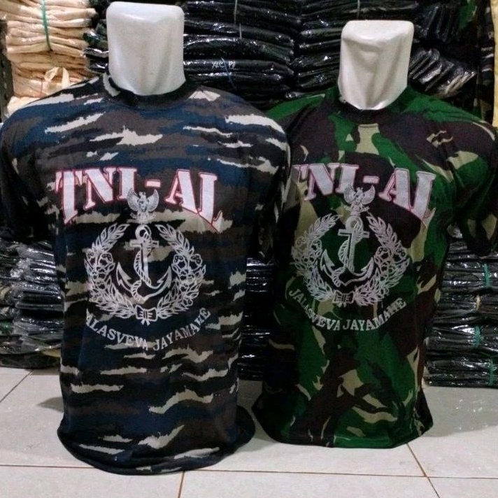 KAOS PDK KRI/LORENG/KRI/ MALVINAS SABLON TNI AL