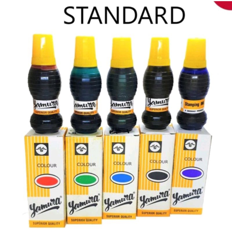

STAMP PAD / TINTA YAMURA STANDARD ISI ULANG REFILL 27 CC
