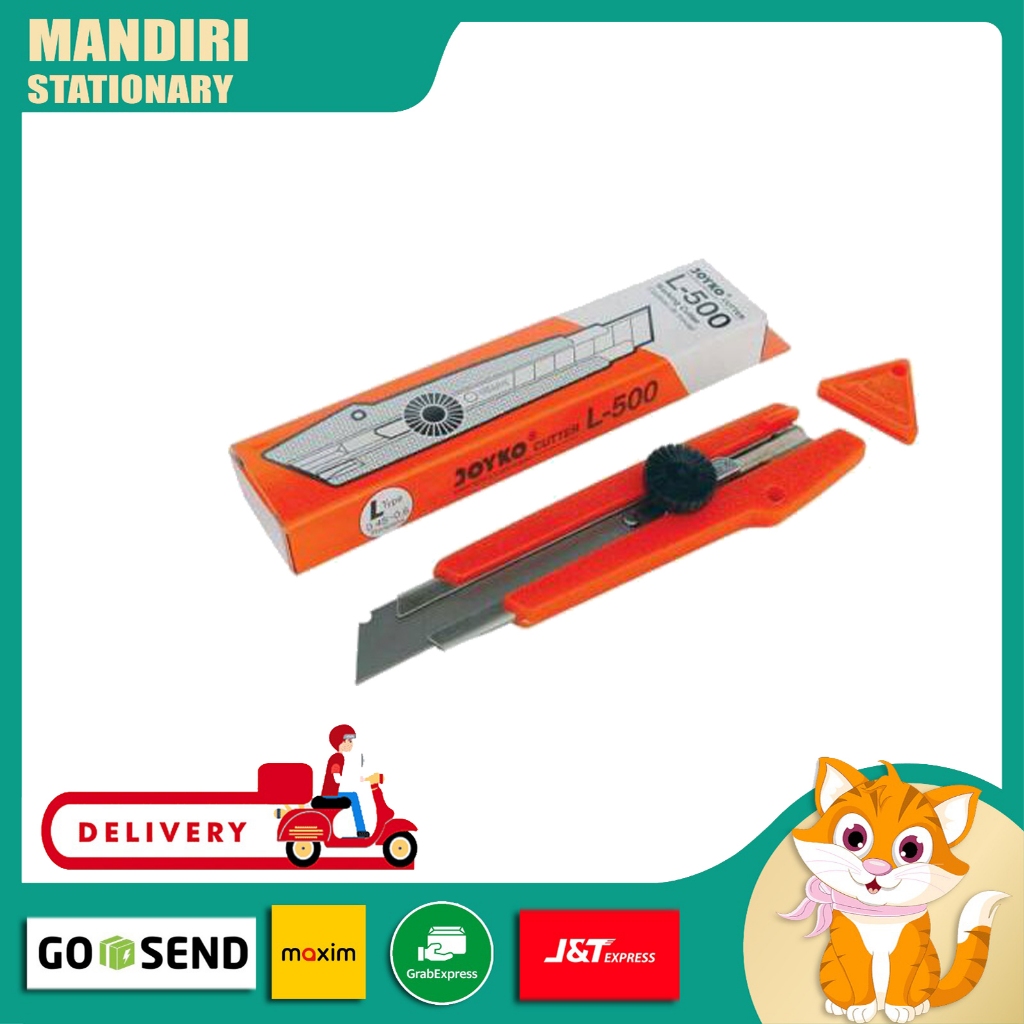 

Pisau Cutter JOYKO L-500 Besar