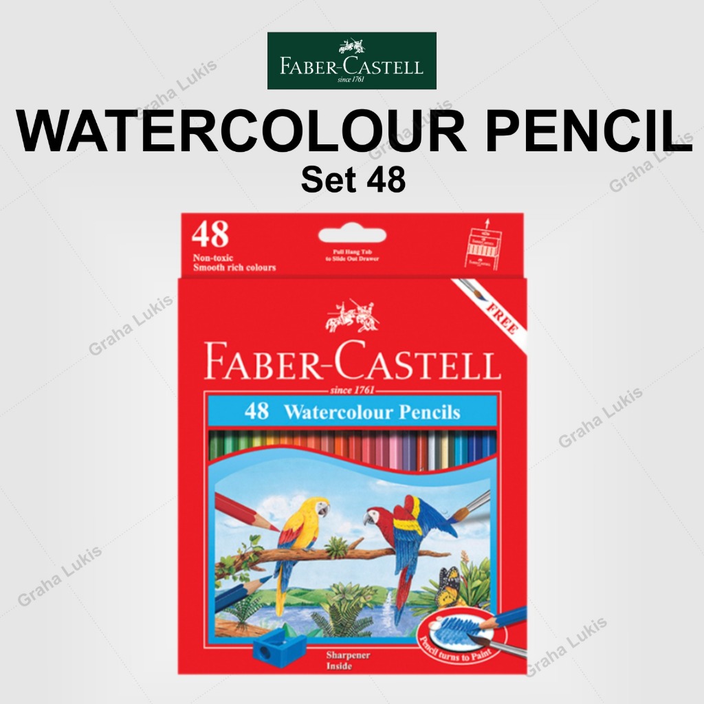 

Faber Castell 48 Watercolour Pencils