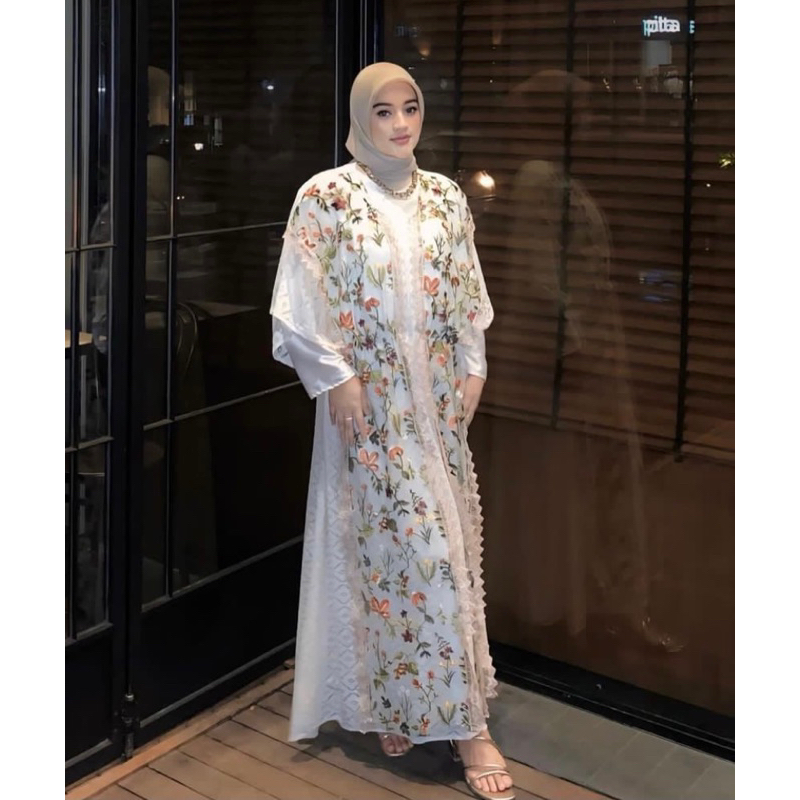 Beachylooks Kebaya Garden Pesta Kondangan Wisuda Kaftan Garden