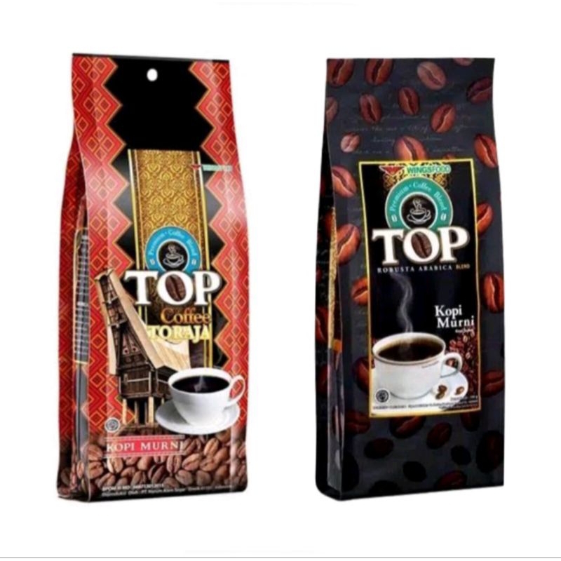 

TOP KOPI MURNI & TOP TORAJA MURNI KEMASAN POUCH ISI 158 GRAM