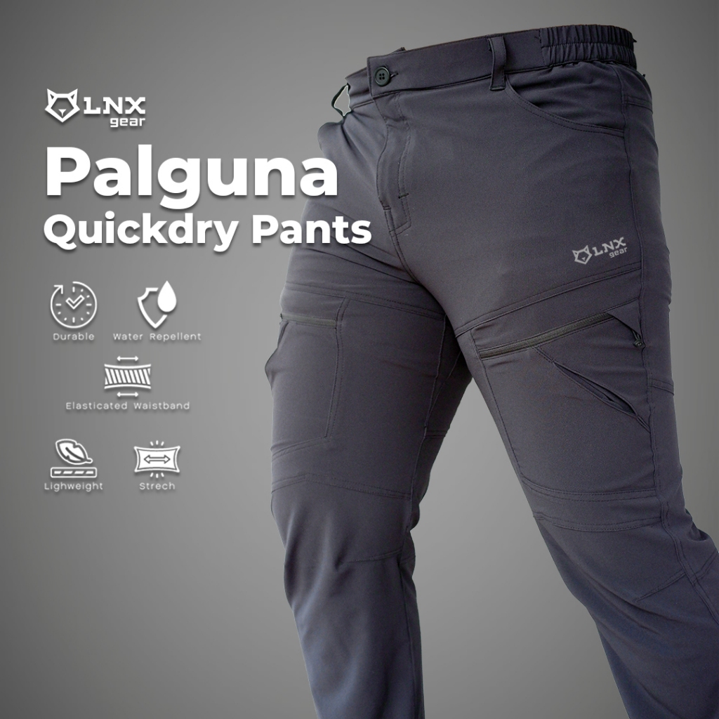 LNX Gear Celana Panjang Pria Wanita Unisex Outdoor Gunung Quickdry Palguna Series