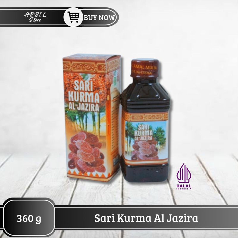 

Sari Kurma Al-Jazira 360 gram