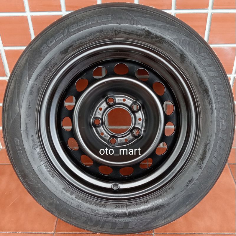 Velg BMW R15 Ori OEM Part Number Kaleng Besi Original E36 E46 318i 320i Ring 15 5x120 Mulus Siap Pak