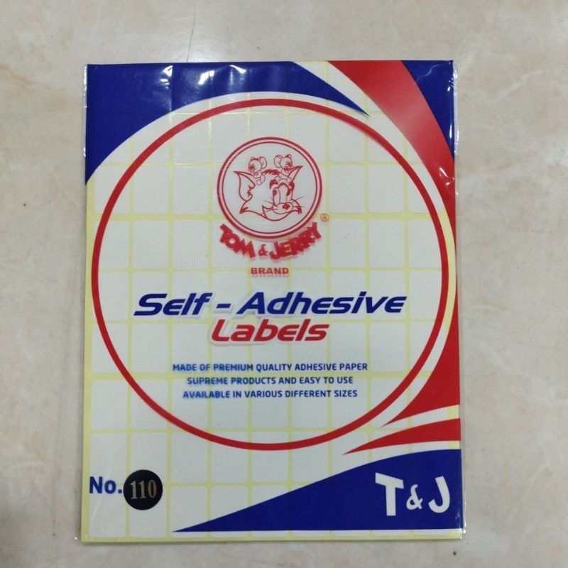 

Label To & Jerry No 110 (16*22mm)