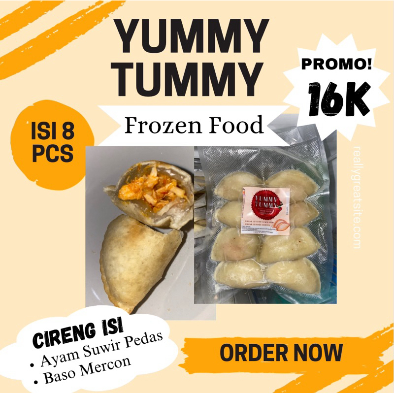 

PROMO! CIRENG ISI YUMMY TUMMY, ISI 8 PCS