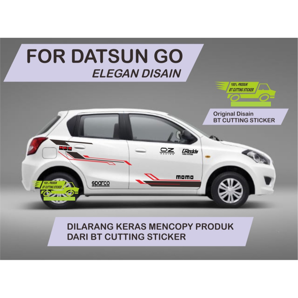 sticker mobil datsun go // stiker mobil datsun // stiker list mobil datsun go
