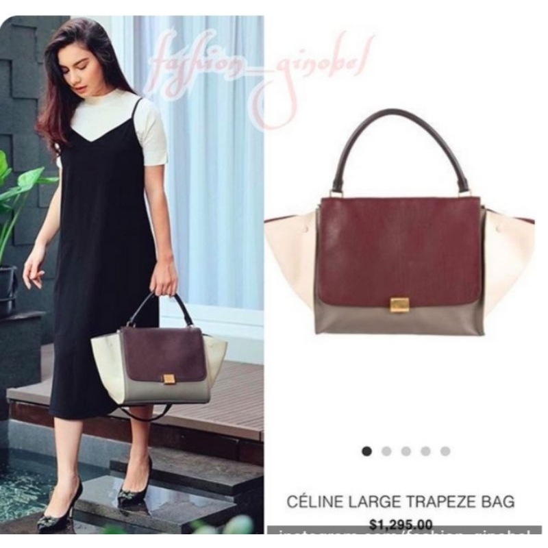 Tas Celine Trapeze Preloved secondd