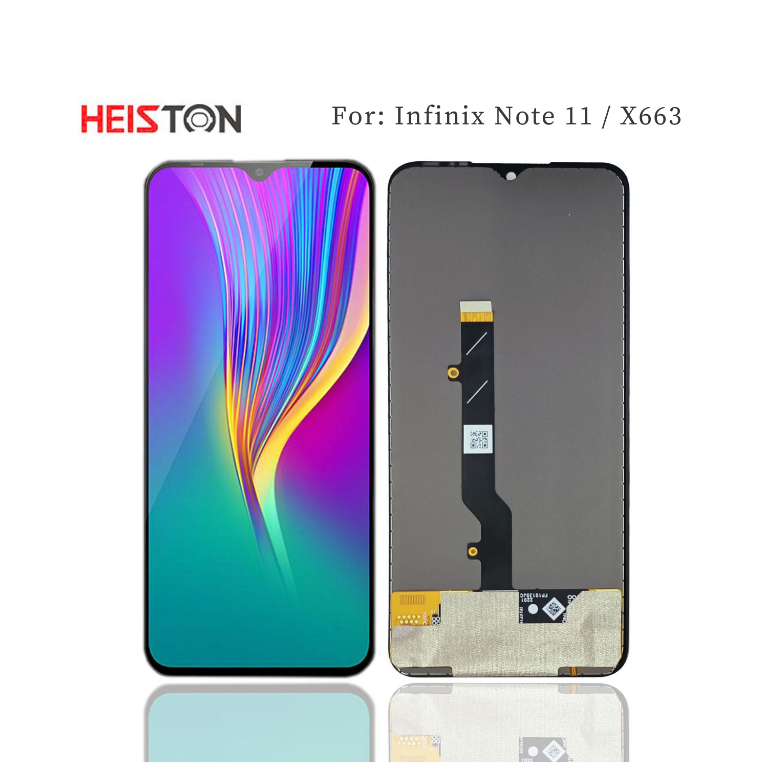HEISTON ~ Lcd Infinix Note 11 X663 / Note 12 X670 / X663B / X677 Fullset Touchscreen