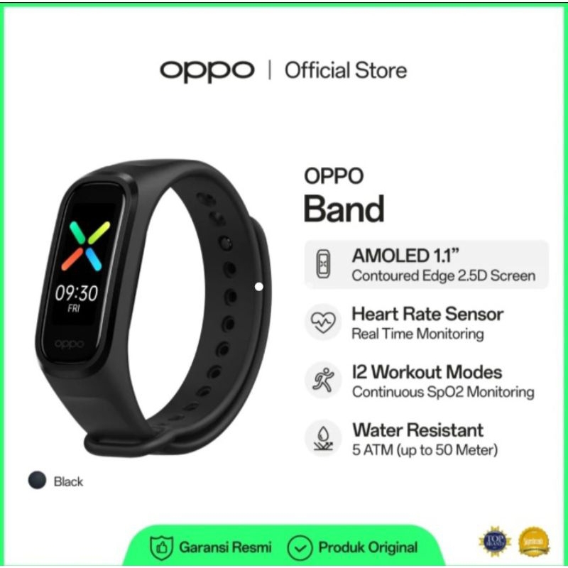 Oppo Band Jam Tangan Oppo Original [ Exercise Mode and Health Monitor ]
