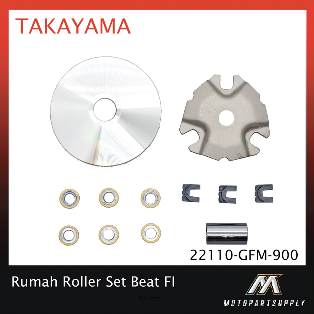 Takayama Rumah Roller Assy GFM Beat FI