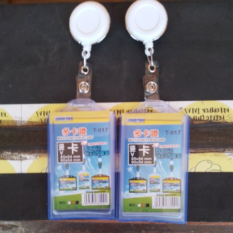 

Tempat Id Card polos Name Tag Gantungan Id Card putar