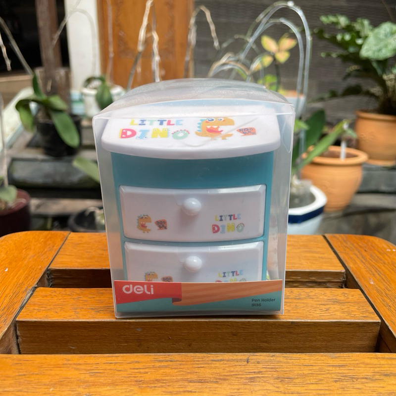 

Deli Pen Holder E9136 Little Dino - BIRU