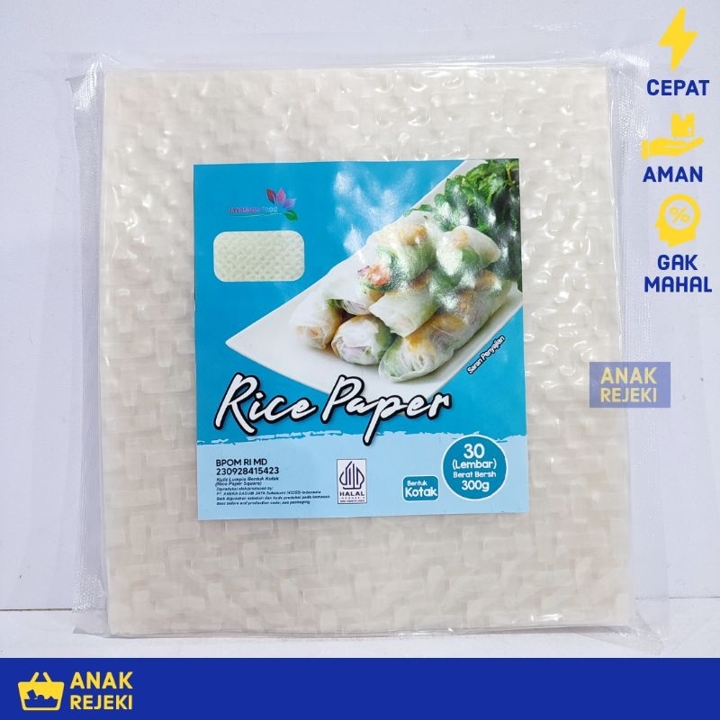 

Rice Paper / Kulit Lumpia Vietnam Kotak 30 Lembar - Roll Banh Trang