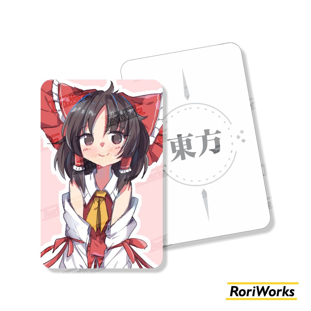 Photocard - Reimu Hakurei | Touhou