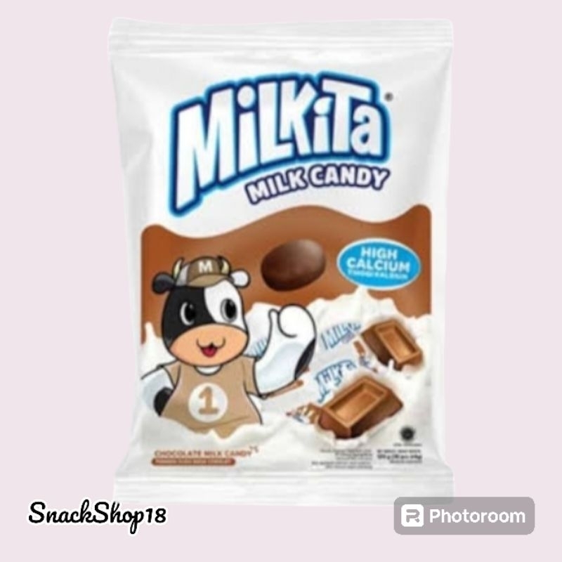 

Milkita Milk Candy Bag 1 pack isi 40 butir @ 2.8 gram