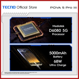 TECNO POVA 5 Pro 5G – Dimensity 6080 5G, 8+8GB*+256GB, 68W Super Fast Charging-6