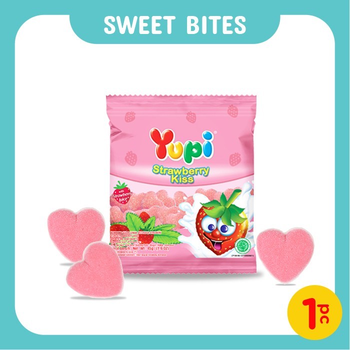 

Yupi Strawberry Kiss Bag