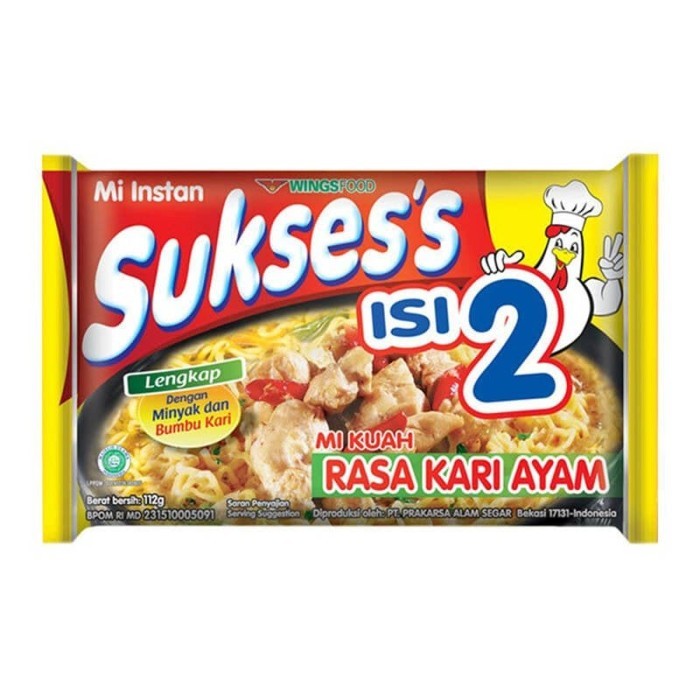 

MIe sukses mie instan rasa kari ayam wings food varian dengan harga ekonomis is 2