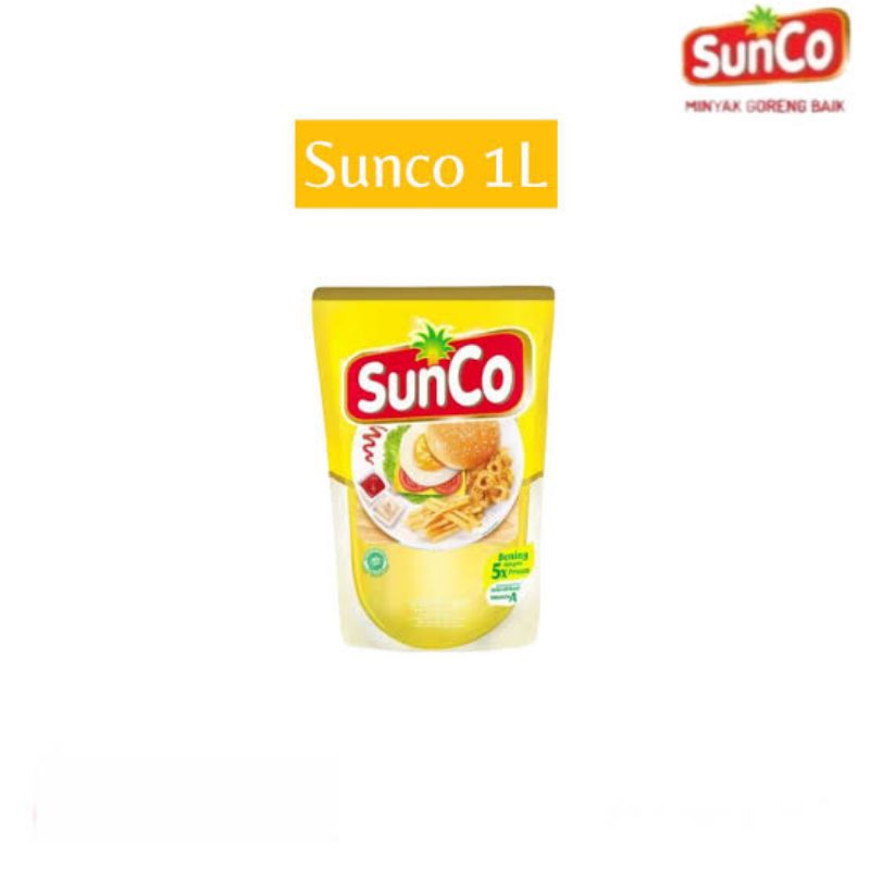 

Sunco minyak goreng 1 liter