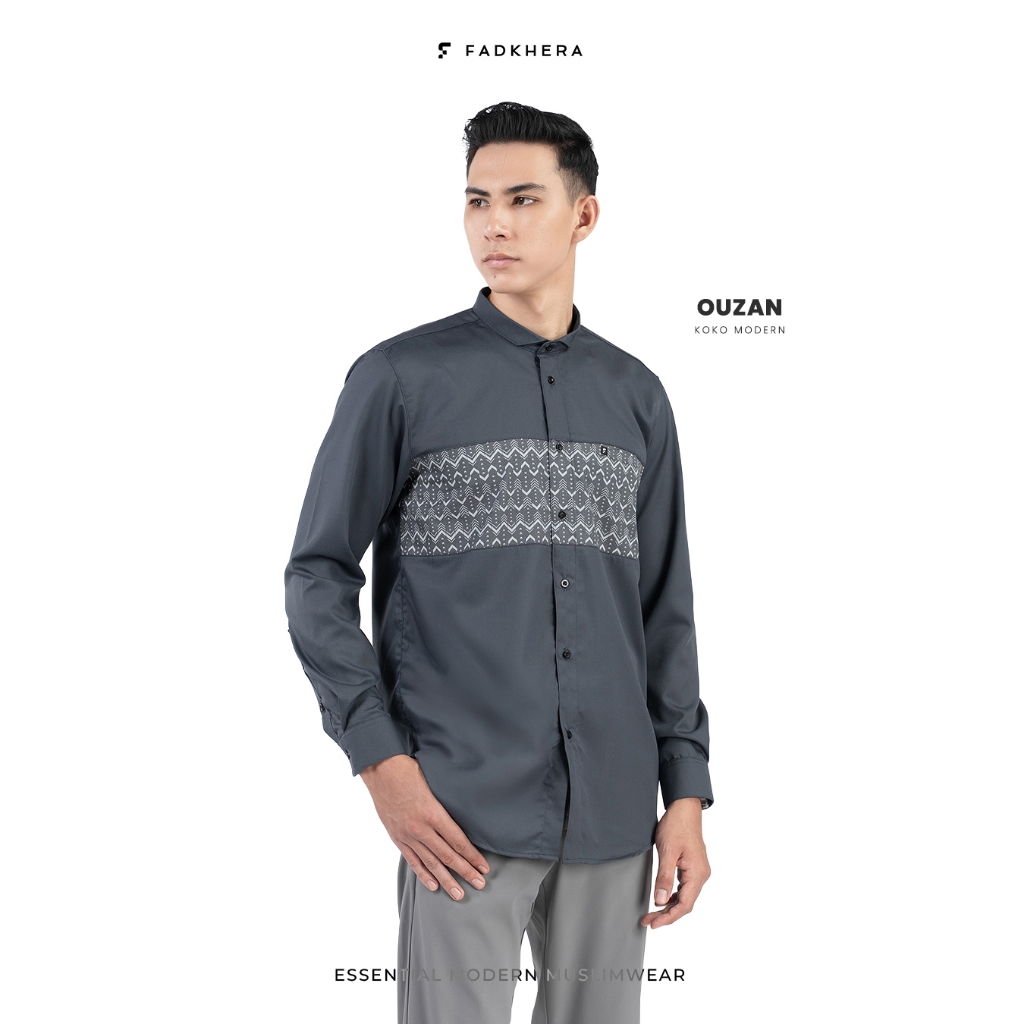 Fadkhera Ouzan Baju Koko Pria Dewasa