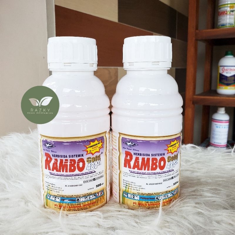 HERBISIDA SISTEMIK RAMBO GOLD 480 SL 500 Ml