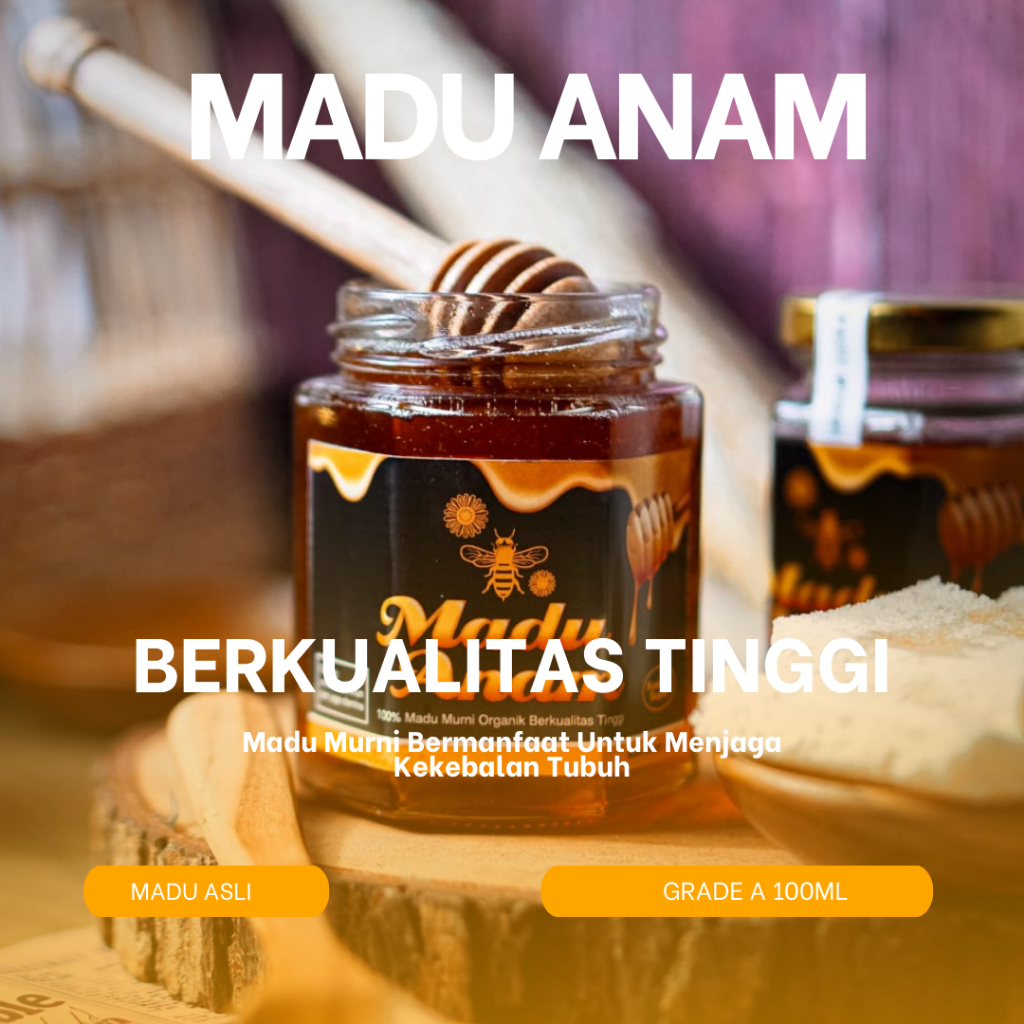 

Madu Murni Madu Anam Berkhasiat Berkualitas Tinggi Herbal