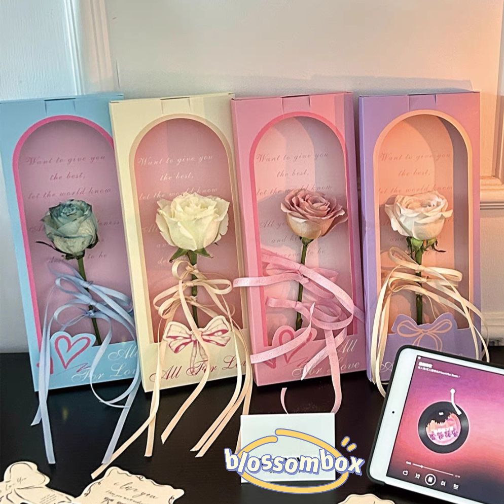 

B76 Flower box tenteng | Kotak Bunga | Kotak Tenteng Bunga | Kotak Transparan | Kotak Kue
