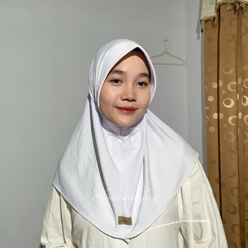 HIJAB SPORT OLAHRAGA HIJAB SEKOLAH SIZE S MENUTUPI DADA