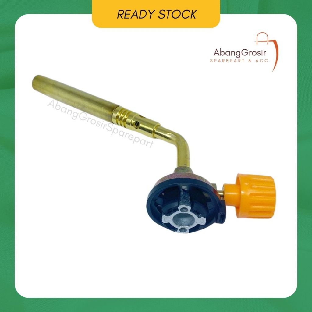 Gas Torch MANUAL - Kepala Gas Alat Bakar Las Portable LPG Kaleng