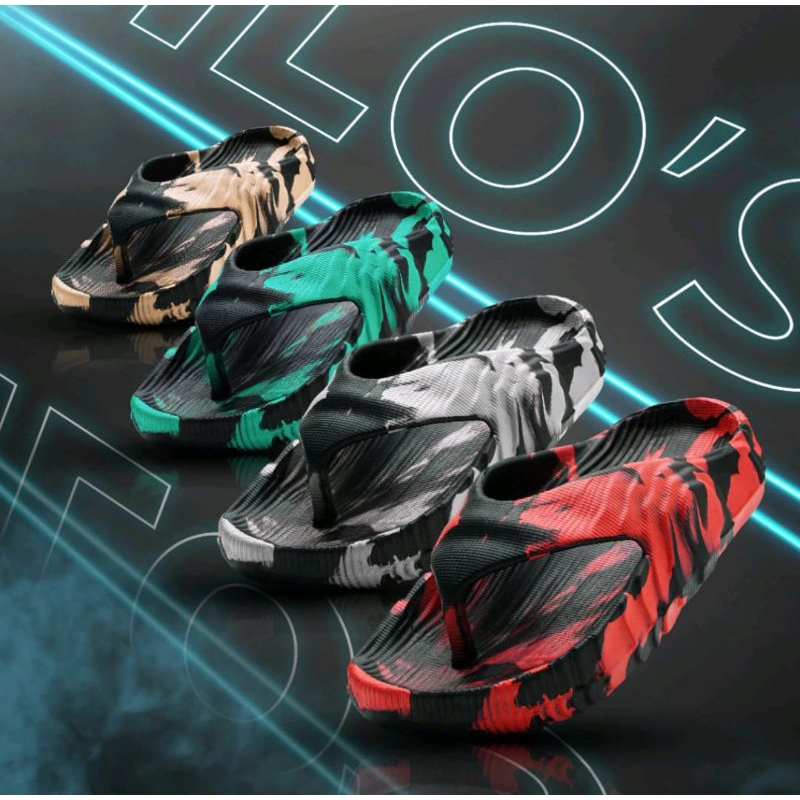 Sandal Jepit Anak Cowok Loreng Addilette Sandal Jepit Anak laki Empuk Dan Nyaman