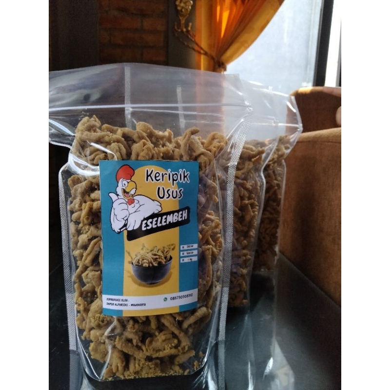 

Kripik Usus Ayam 500 gram