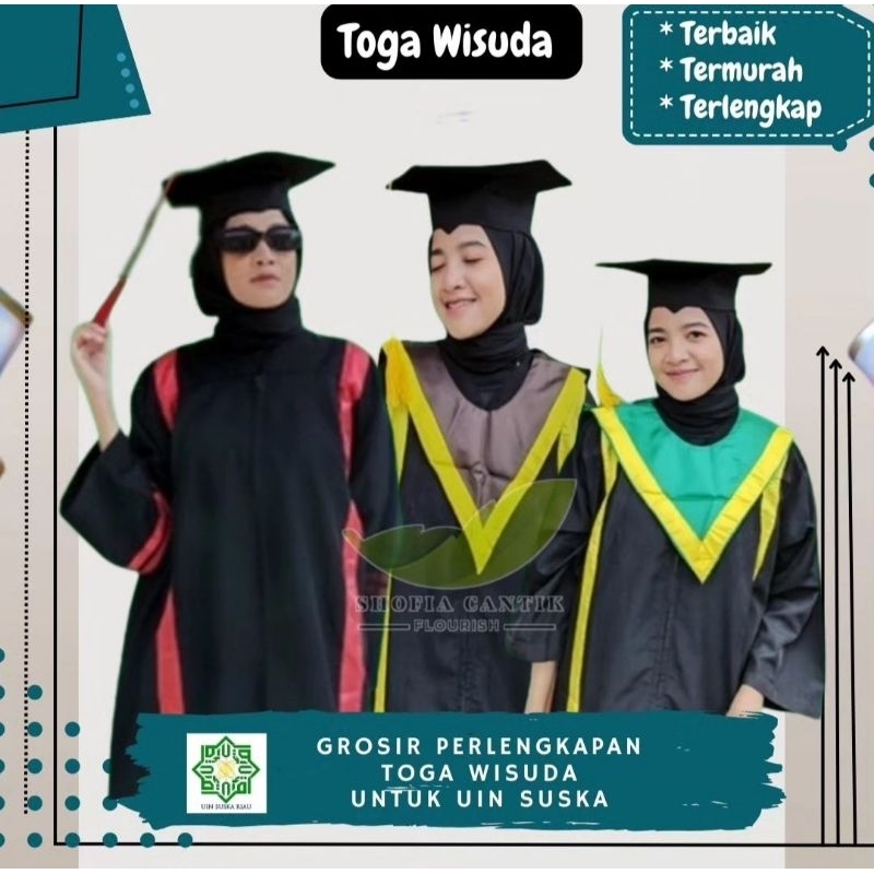 Baju Toga Wisuda S2 UIN SUSKA RIAU