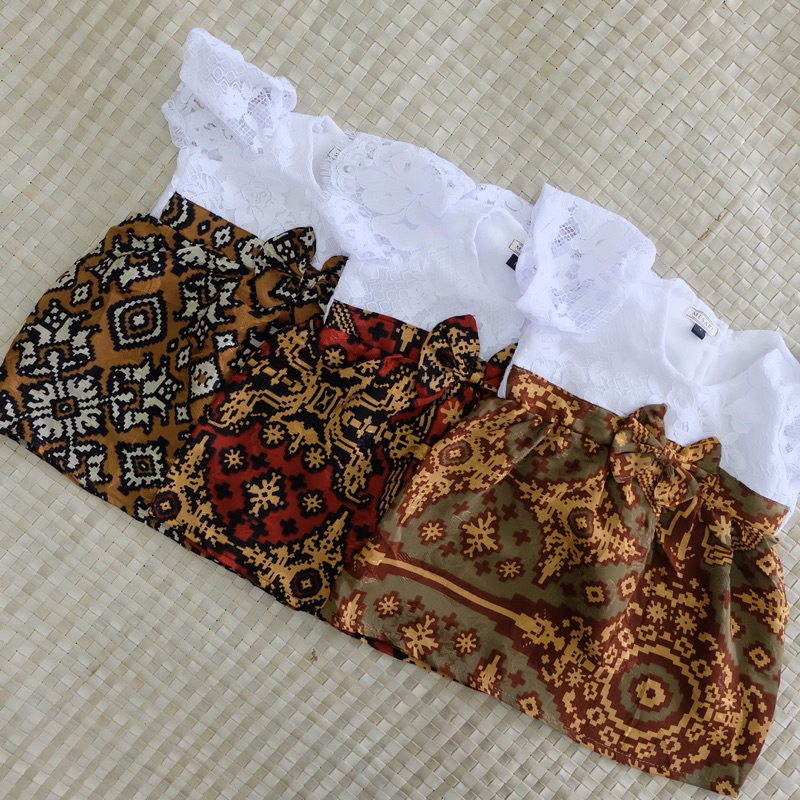 Dress Gringsing Anak Dress Etnik Dress Kebaya Anak