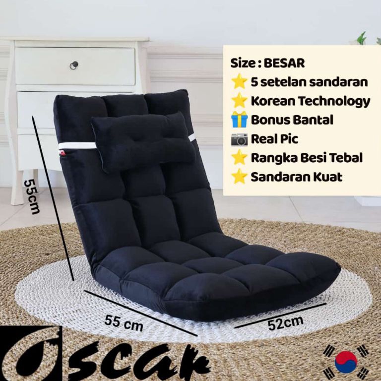 Harga Termurah PROMO Kursi Lipat DEWASA  Lazy Sofa Bed  Tatami  Kuris Lesehan  Sofa Lipat Ukuran Sed