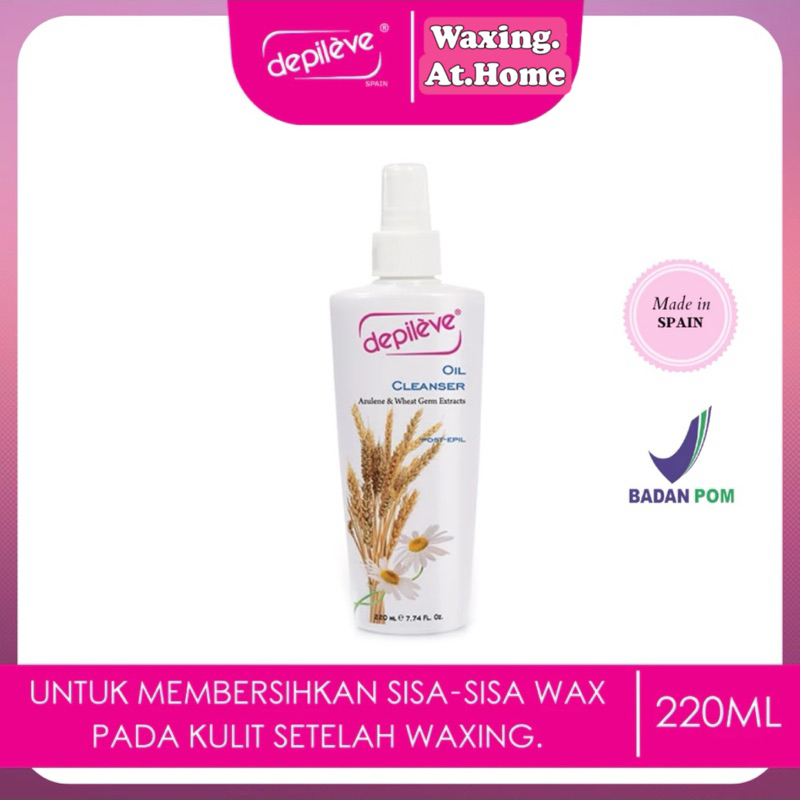 Depileve Oil Cleanser Azulene&Wheat Germ Extracts 220ml