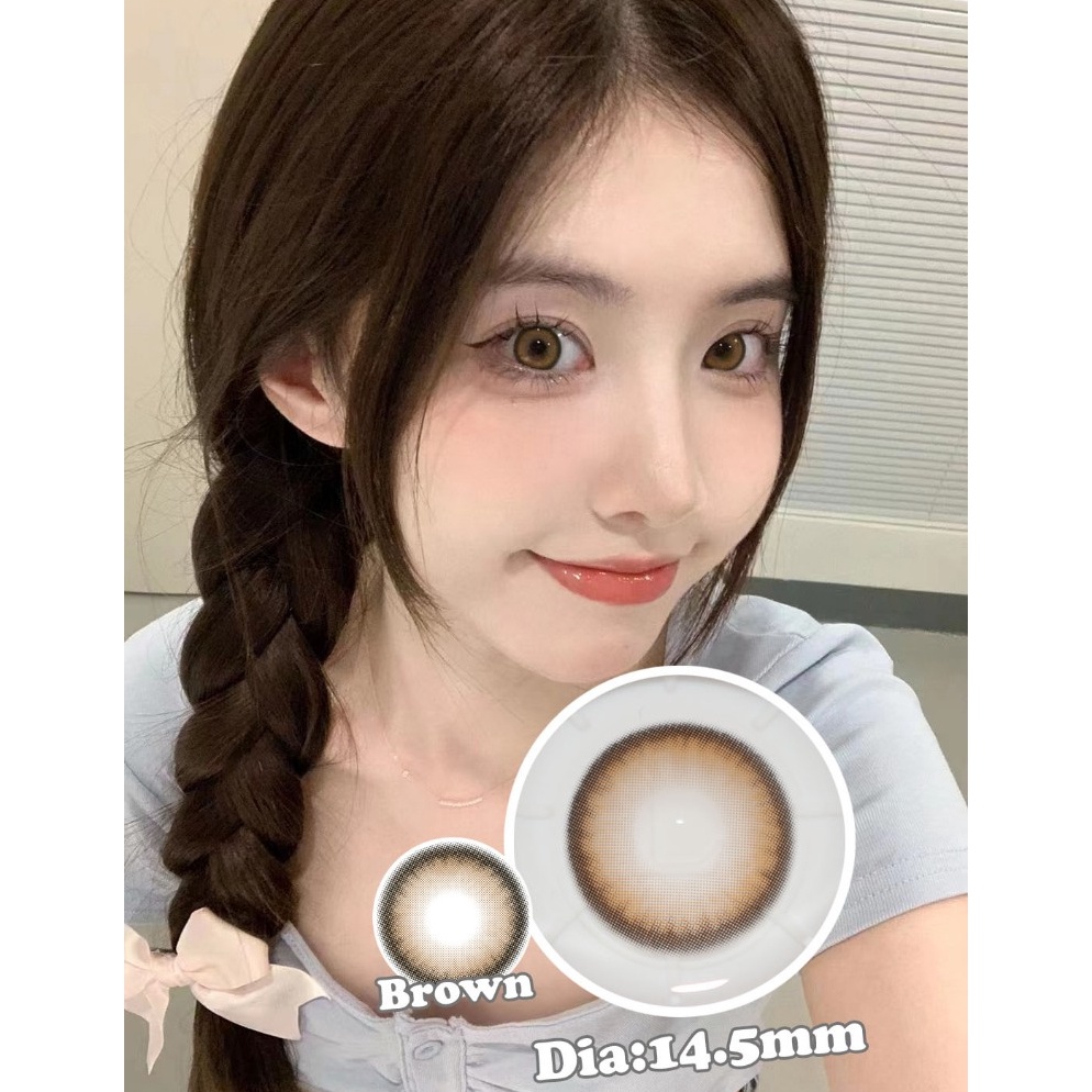 SALE COD1 pasang lensa kontak warna diameter 16 MMlensa mata soflen soplen mata soflent softlensX2