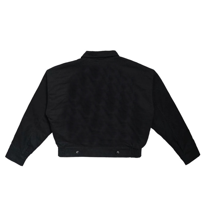 Satisfaction Work Jacket Boxy Vintage Polos OG Black