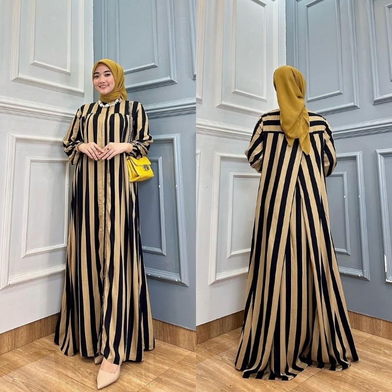 ￼(NEW) GAMIS DRESS HIJAB WANITA FASHION MUSLIM //ARAFA - DELIA