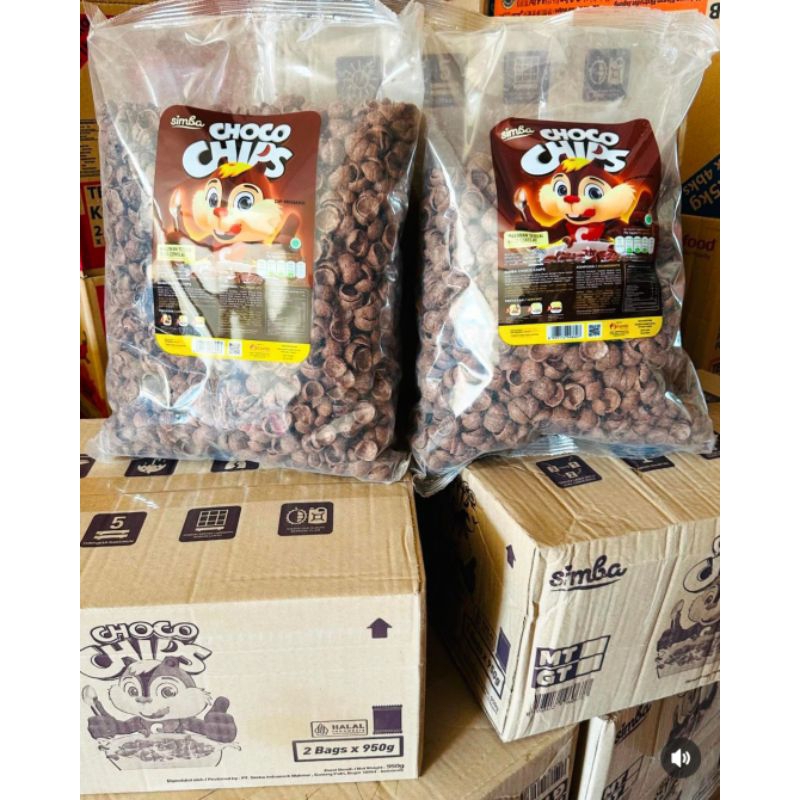 

SIMBA CHOCO CHIPS / CHOCO CRUNCH 950GRAM