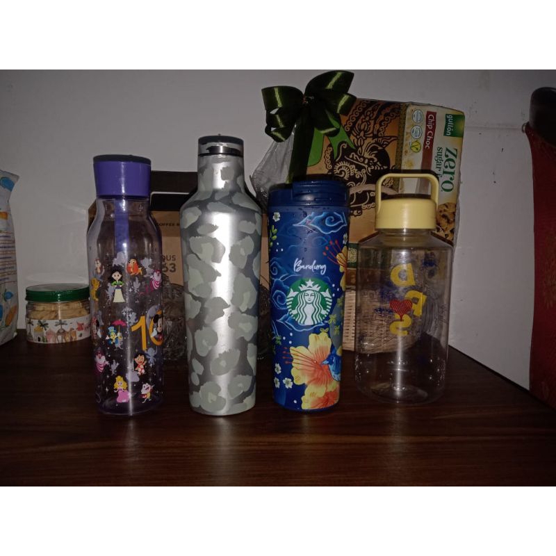 PRELOVED TUMBLER Starbucks, corkcicle, lock&lock, kenangan