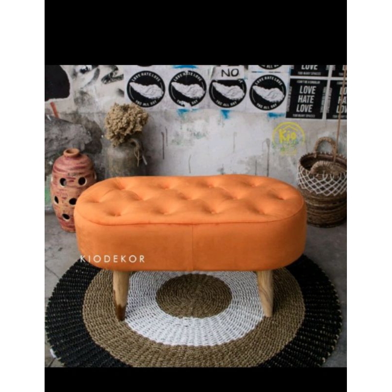 KURSI STOOL PANJANG OVAL