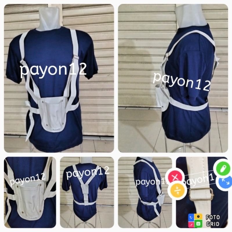 dahrim pataka upacara/dahrim penyangga tiang pataka  putih