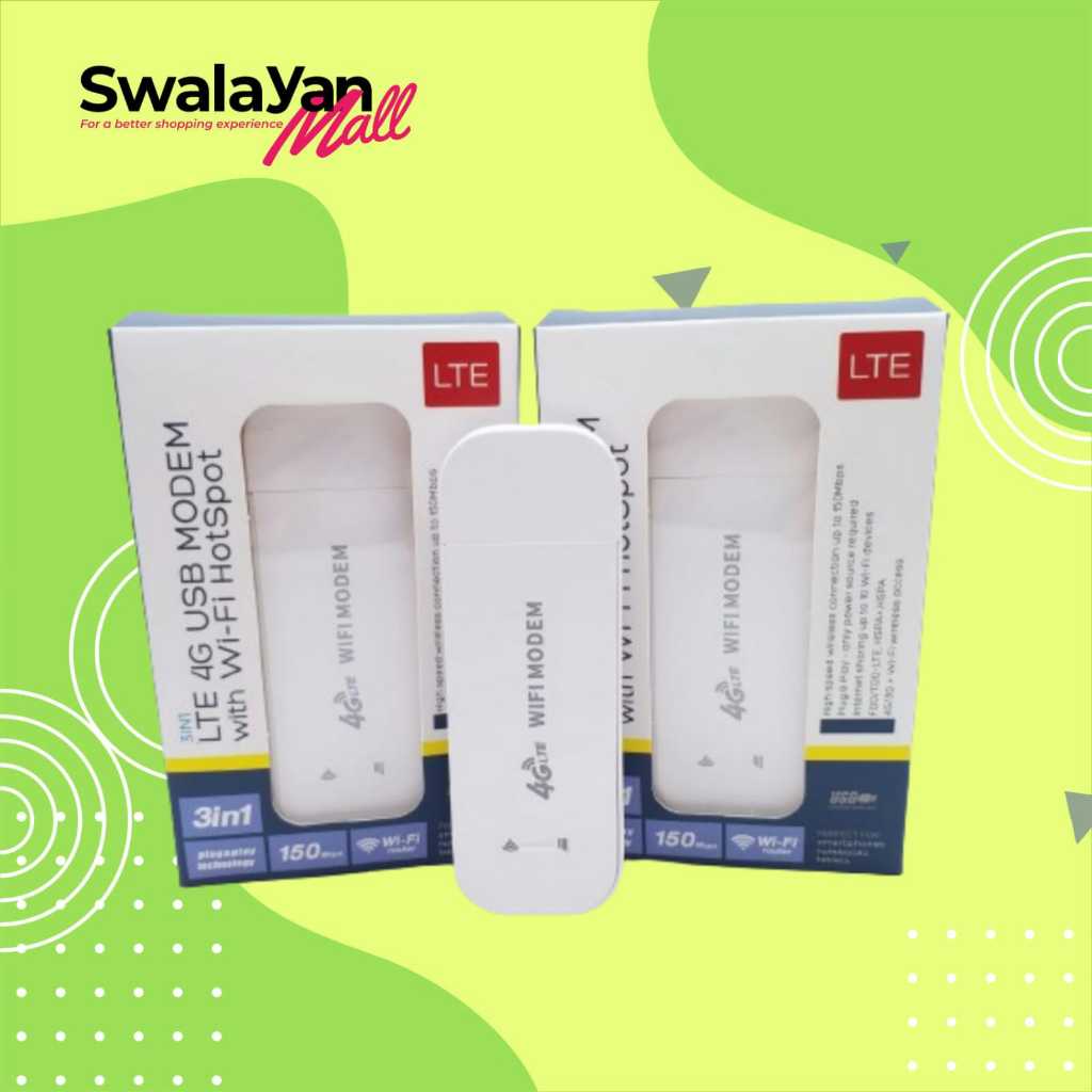 Modem Wifi 4G Unlock Wingle All Operator GSM Bisa by.u